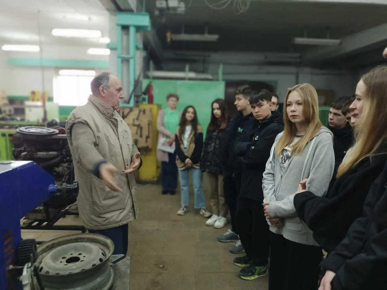 На прошлой неделе учащиеся 9-х классов посетили профоринтационное мероприятие, которое состоялось в Савеловском колледже.