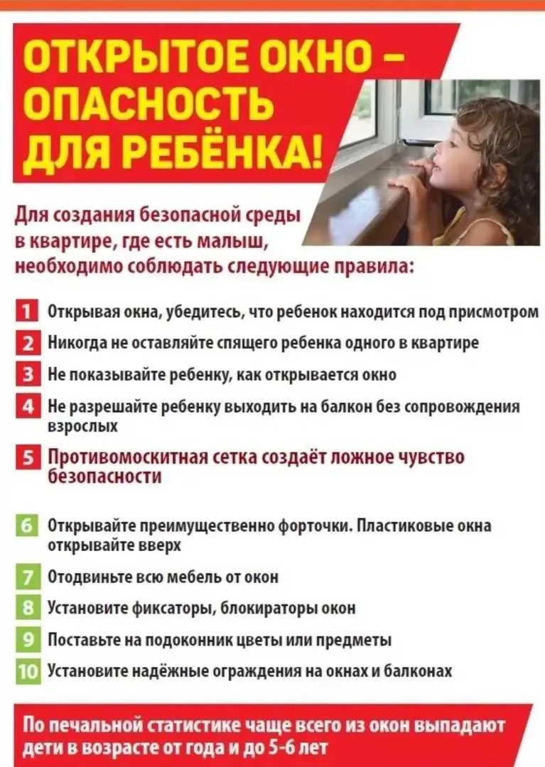 Защитите детей от выпадения