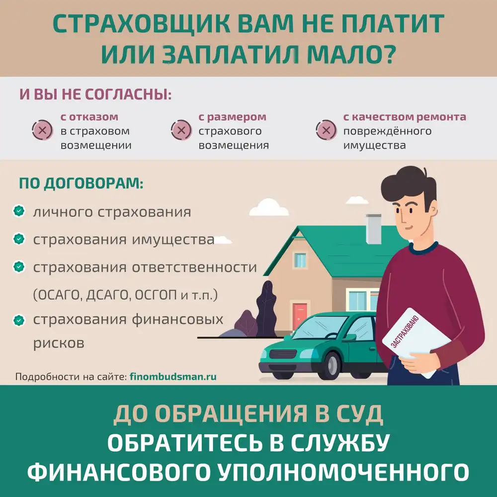 Решение спора со страховой организацией без суда